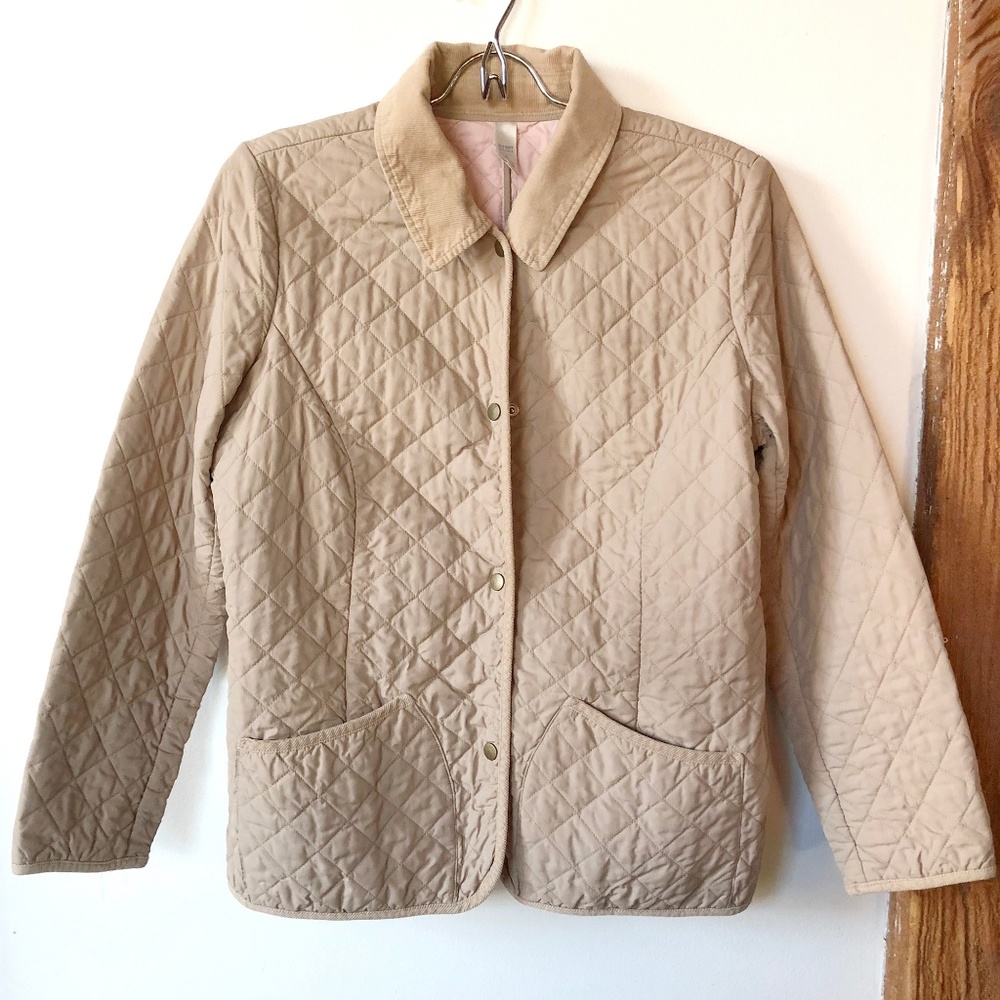 🌸 SOLD 🌸 Old Navy quilted barn coat - Picture 1 of 8